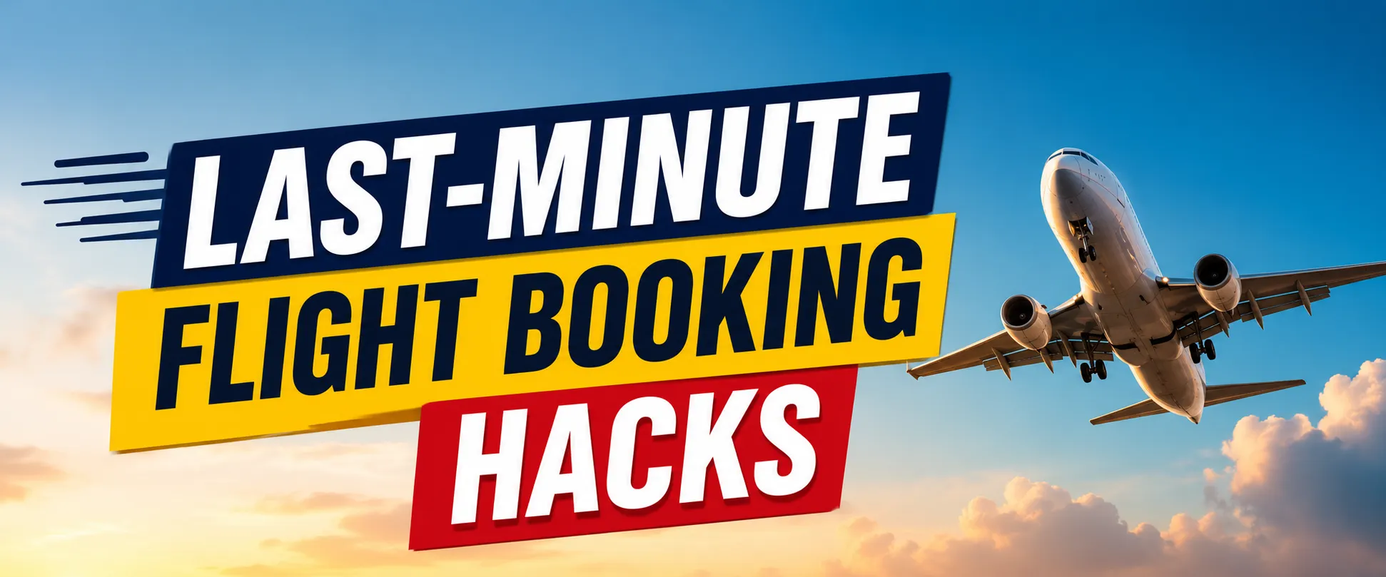 Last Minute Flight Booking Hacks