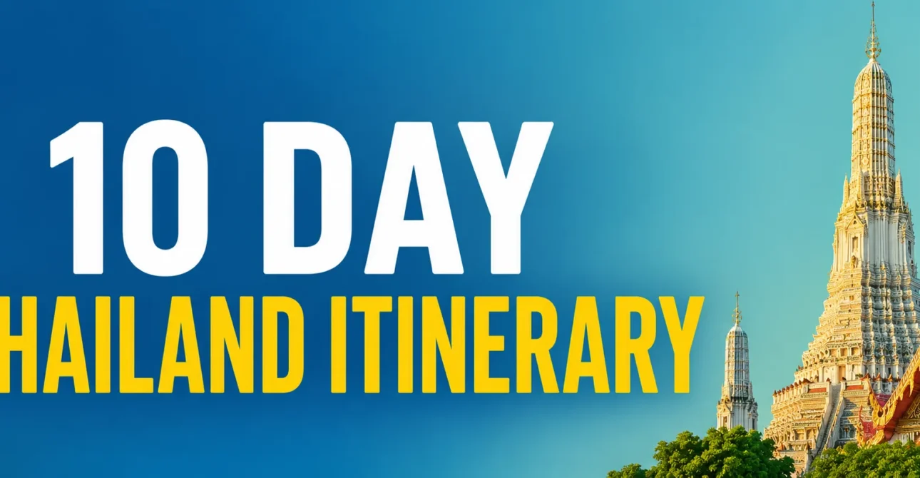The Perfect 10 Day Thailand Itinerary Sun,Sand and Hidden Gems